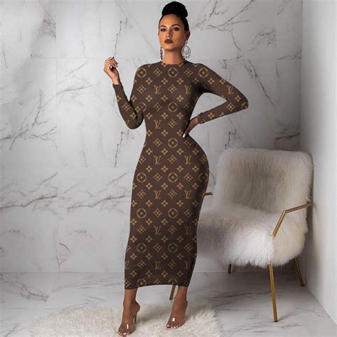 louis vuitton bodycon dress|old louis vuitton dresses.